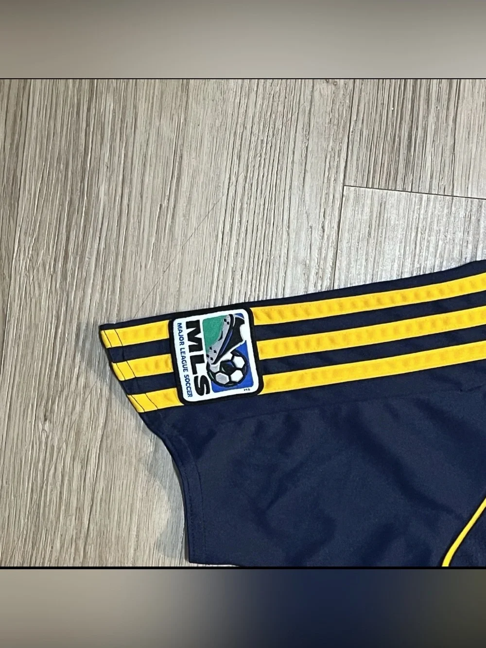 LOS ANGELES GALAXY AWAY SHIRT JERSEY ADIDAS Sz XS MEN 23 BECKHAM